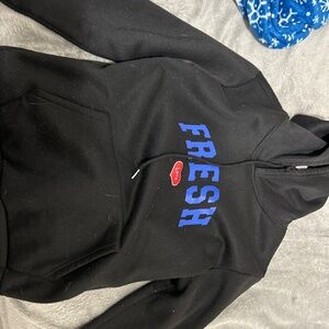 Fresh love black hoodie